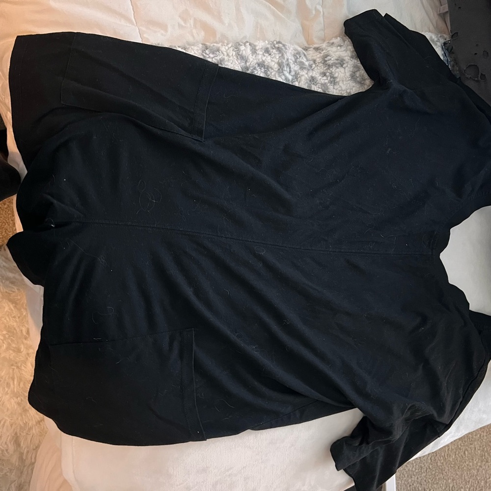 Black Short Sleeve Dress